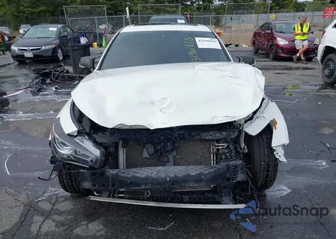 2015 Infiniti Q50 Premium z USA, uszkodzony, nr VIN JN1BV7AR4FM396034